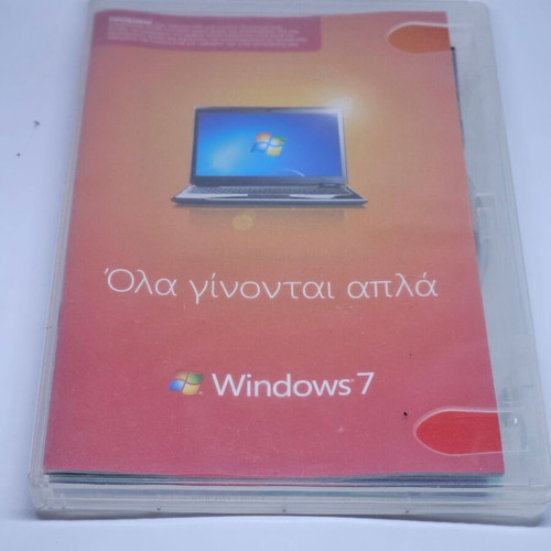 Microsoft Windows 7 DVD like new with original box