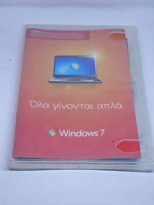 Microsoft Windows 7 Оригинално DVD с кутия като ново