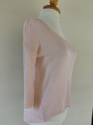 Bill Cost knitted top, pink, one size