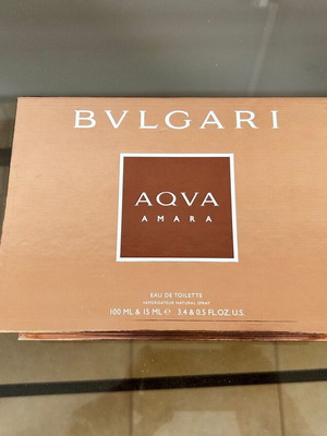 Bvlgari Aqva Amara Gift Set Eau de Toilette like new