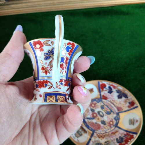 Collectible vintage porcelain espresso cup with saucer The Museum of Porcelain