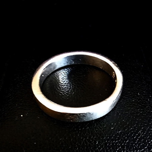 Silver 925 Classic Wedding Band Size 54 Like New