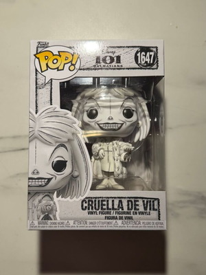 Funko Pop! 101 Dalmatians Cruella De Vil 1647 new