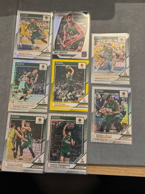 Panini EuroLeague Basketball комплект от 8 карти Panathinaikos BC