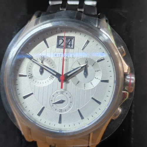 Kienzle wristwatch men's new, chronograph, waterproof 100m
