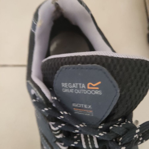 Regatta outdoors athletic shoes size 39 used, black and blue