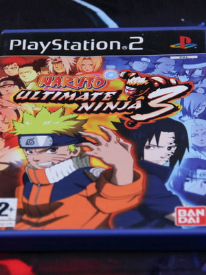 Naruto Ultimate Ninja 3 PS2 μεταχειρισμένο, πλήρες και λειτουργικό
