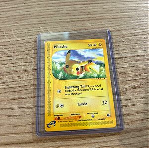 Pokemon Pikachu 124/165 της συλλογής Expedition Base Set 2002 Near Mint
