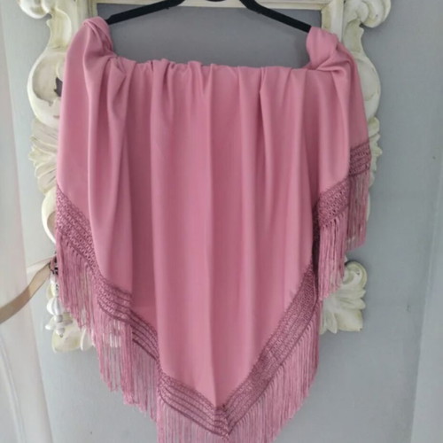 Women’s blouse-scarf new with fringes