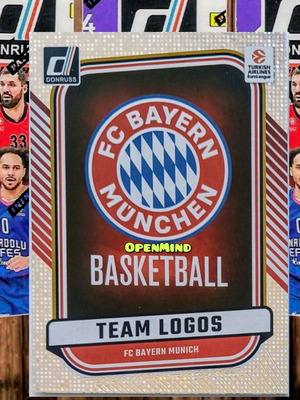 Κάρτα Team Logo Press Proof Bayern Munchen Donruss Euroleague 2024-25