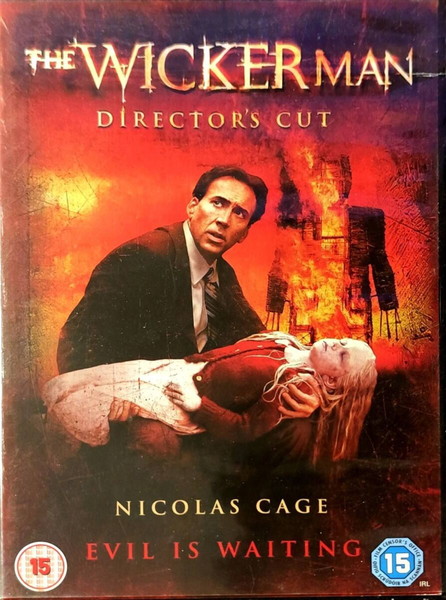 DVD THE WICKER MAN MYSTERY/THRILLER MOVIE WITH NICOLAS CAGE