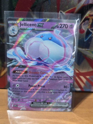 Jellicent EX 45/86 White Flare Pokemon card like new