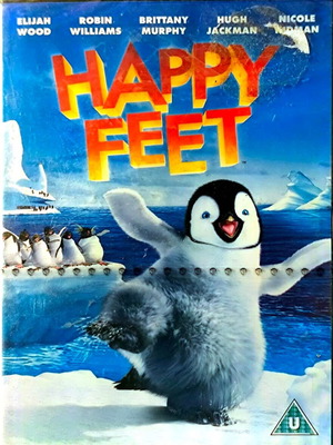 Happy Feet DVD καινούργιο, αγγλικοί υπότιτλοι