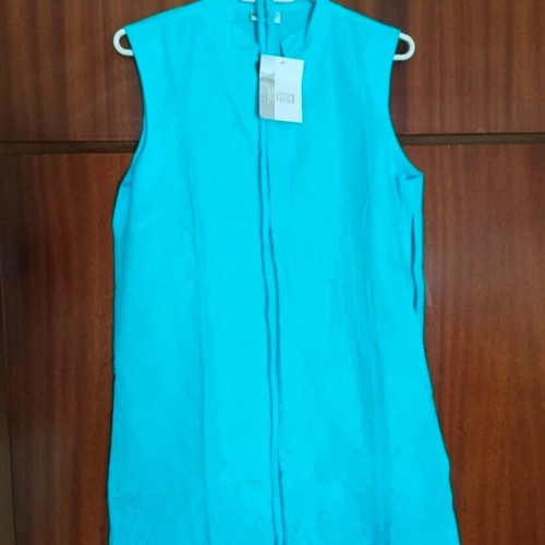 Mystico dress and Aqua Mare handbag set new, turquoise
