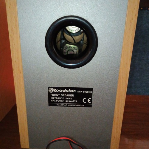 Roadstar home cinema speakers used, 6-piece set 300 watts