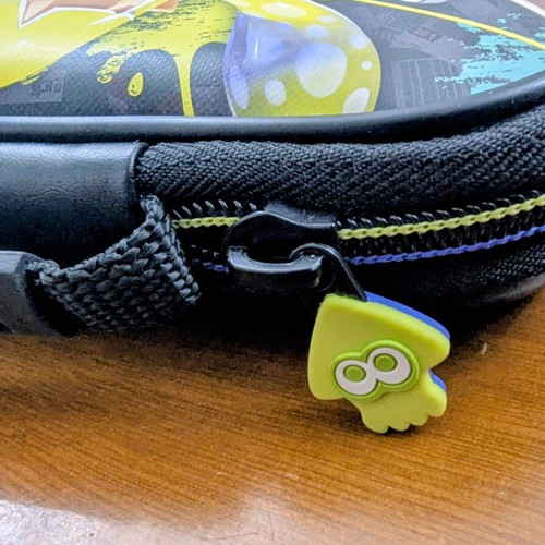Deluxe Nacon Travel Case for Nintendo Switch with Splatoon 3 design like new