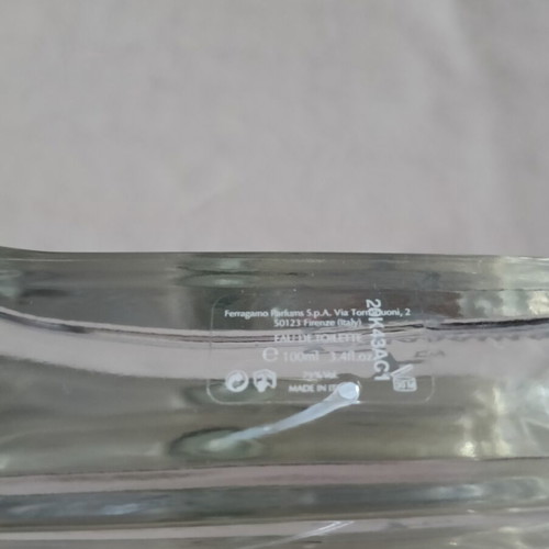 Ferragamo F by Ferragamo Pour Homme Eau de Toilette 100ml used
