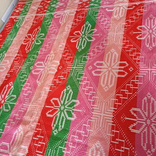 Traditional Handmade Woven Throw Blanket 2.00 x 2.40 New