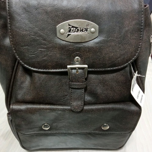 Women's leather backpack new brown
