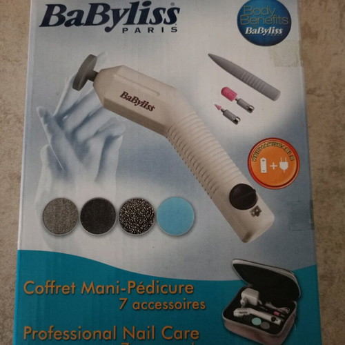 BaByliss Paris Professional Nail Care like new, missing cuticle pusher