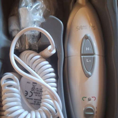Sanitas manicure and pedicure system new with carrying case
