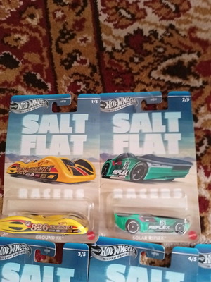 Hotwheels Salt Flat Silver Series new