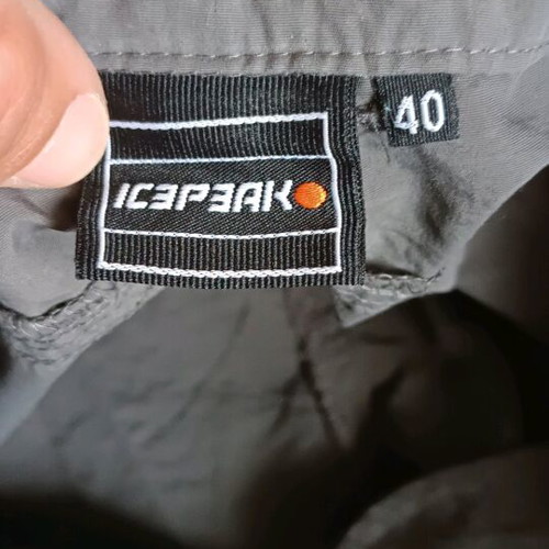 Icepeak snowboard waterproof pants size 40 like new, gray