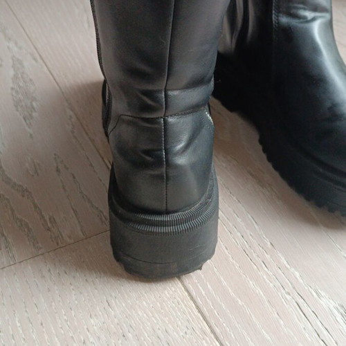 Zara ankle boots used, black, size 38, very good condition