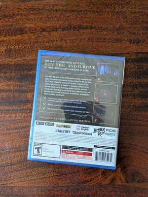 Clock Tower Rewind PS5 game, new
