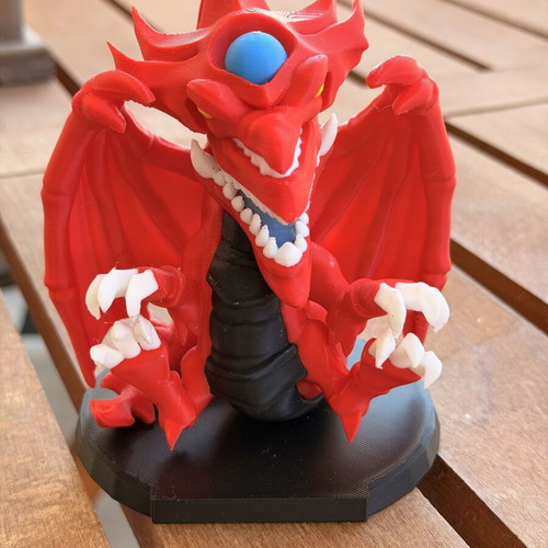 Yu-Gi-Oh Slifer the Sky Dragon figure 12cm, 3D printed