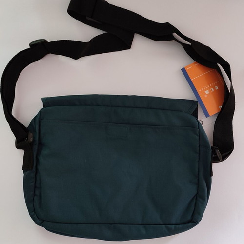RCM Messenger Bag new, petrol color, with multiple compartments