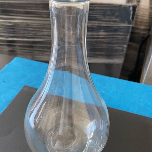 Glass carafe like new for liqueur or wine