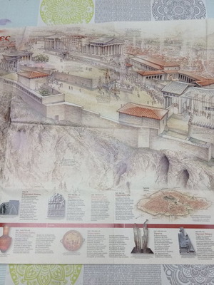 National Geographic Two-Sided Maps The Greeks like new