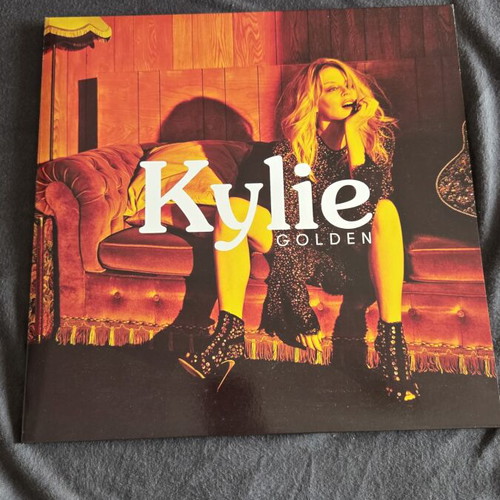 Kylie Minogue Golden LP, black vinyl
