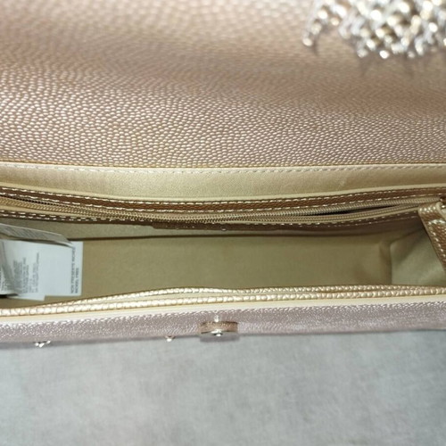 Valentino by Mario Valentino clutch bag, champagne gold