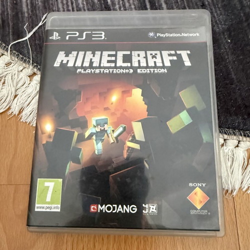 Minecraft PlayStation 3 game used, Greek cover