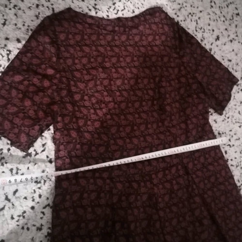 Vintage midi dress size large like new with black lining