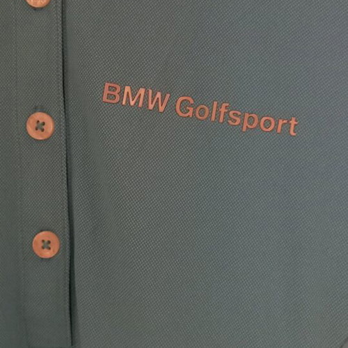 BMW sports shirt new, blue, size S