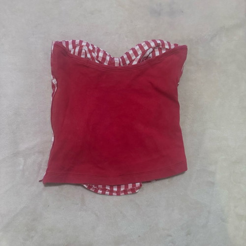 Womens corset Calliope size S used, white and red