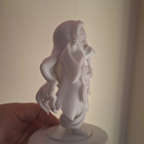 Nezuko 3D Printed Figure Like New, Hand-Painted with Acrylics