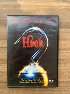 Hook DVD used, adventure sci-fi with Greek subtitles