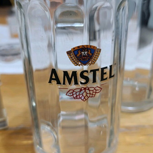 Beer glasses like new, set of 2 pieces 0.5 l
