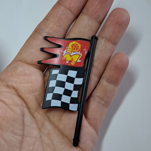 Playmobil racing flag
