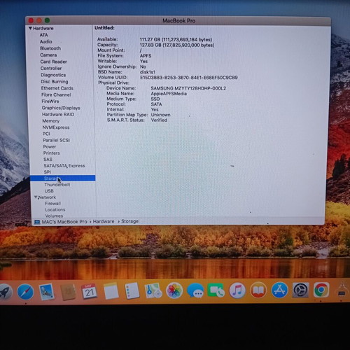 MacBook Pro used Apple laptop