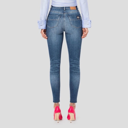 Elisabetta Franchi high waisted jeans size 25 XS, blue