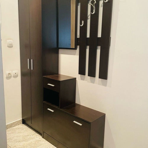 Entrance furniture like new with mirror and shoe storage