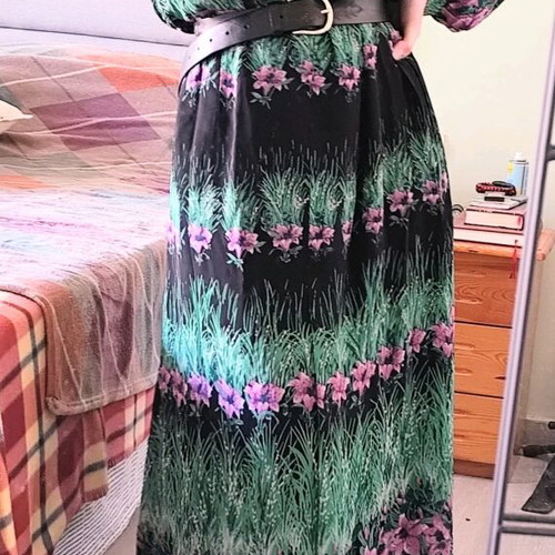 Vintage dress like new, multicolored, size M