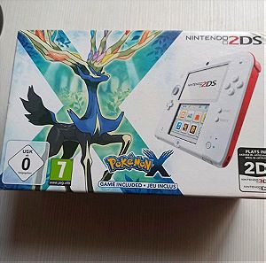 Original Nintendo 2DS Κουτί Pokemon X edition (Δεν περιλαμβάνει το παιχνίδι ή την κονσόλα)