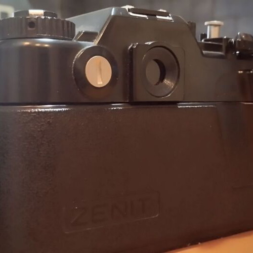 Zenit 122 vintage analog camera with MC Helios-44M-5 lens
