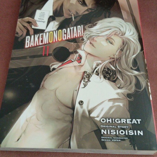 Bakemonogatari manga volume 11 new, English